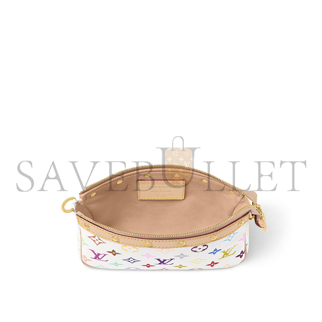 LOUIS VUITTON MURAKAMI LV X TM POCHETTE ACCESSOIRES M13404 (22*13*4cm) LOUIS VUITTON MURAKAMI LV X TM POCHETTE ACCESSOIRES M13404 (22*13*4cm)